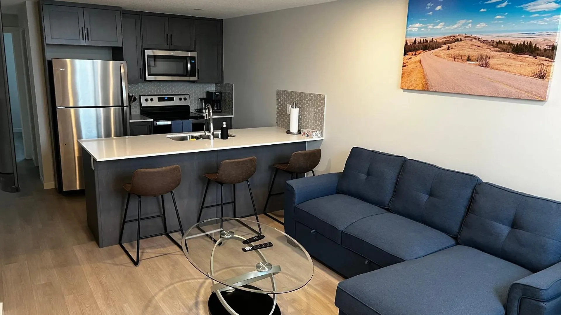 Appartement The Oasis-A New 1 Bed Suite In Livingston Calgary Close To The Airport
